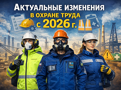 Актуальные изменения в сфере охраны труда с 1 января 2026 года Актуальные изменения в сфере охраны труда с 1 января 2026 года